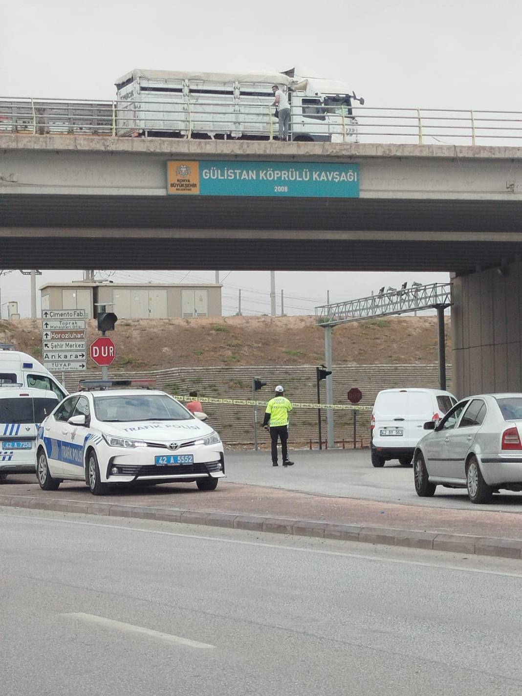 Konya’da polisi alarma geçiren olay! Hareketli dakikalar yaşandı 1